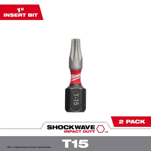 MLW T15 BIT 1 2PK