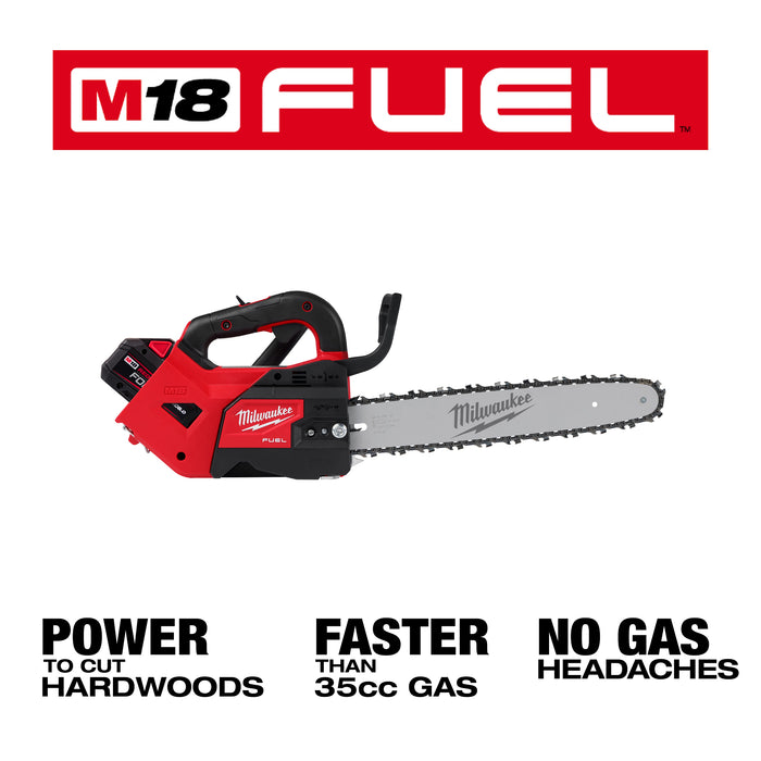 Milwaukee 2826-21T M18 FUEL™ 14" Top Handle Chainsaw Kit