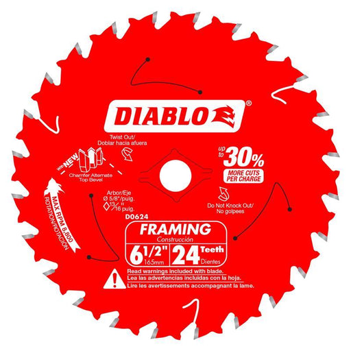 DIAB BLD 6-1/2X24T BULK