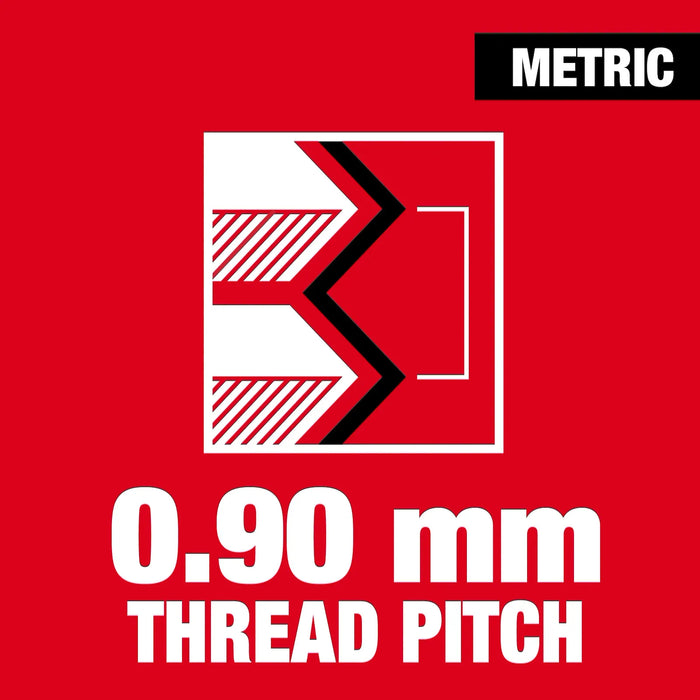 Milwaukee M5-0.90 mm 1-Inch Hex Threading Die 49-57-5328