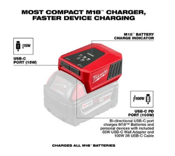Milwaukee M18™ TOP-OFF™ Charger & Power Supply 2847-20
