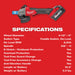Milwaukee 2882-22 M18 FUEL™ 4-1/2" / 5" Braking Grinder w/ ONE-KEY™ Paddle Switch, No Lock