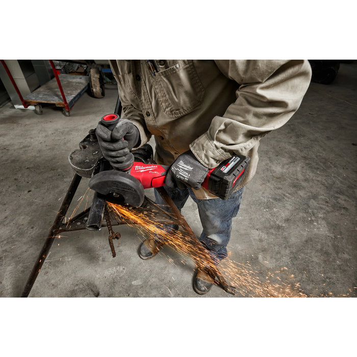 Milwaukee 2882-22 M18 FUEL™ 4-1/2" / 5" Braking Grinder w/ ONE-KEY™ Paddle Switch, No Lock