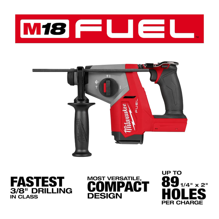 Milwaukee M18 FUEL™ 5/8" SDS Plus Rotary Hammer, 2908-20