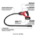 Milwaukee 2910-21 M18 FUEL™ 4' Concrete Pencil Vibrator Kit