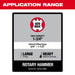 Milwaukee 2918-20 M18 FUEL™ 1-3/4" SDS MAX Rotary Hammer w/ ONE-KEY™