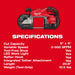 Milwaukee 2929-20 M18 FUEL™ Deep Cut Band Saw