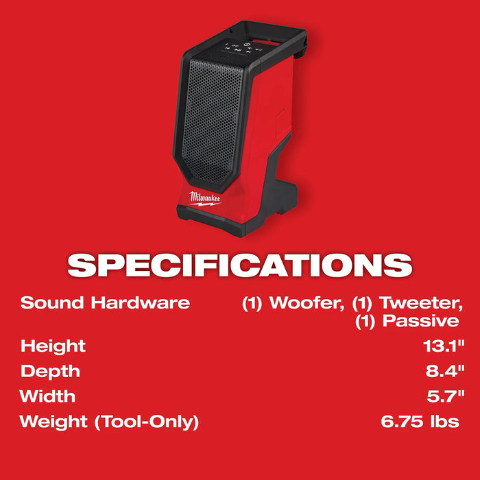 Milwaukee M18™ Bluetooth® Jobsite Speaker, 2954-20