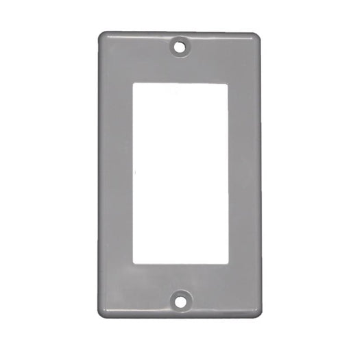 Cantex EZ Box Rectangle Thermoplastic 1 gang 4.29 in. H X 2.360 in. W GFCI Cover