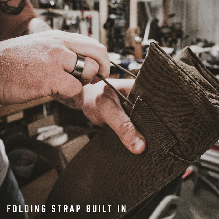 Foldable Poron® Kneeling Pad Mini Coyote