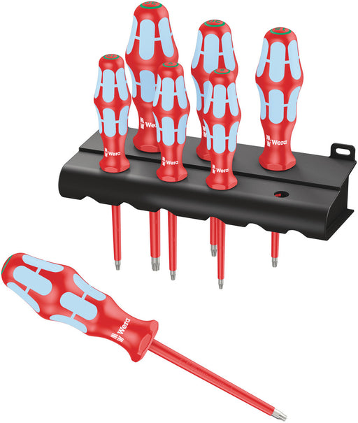 Wera 3167 i/7 TORX® Screwdriver set, stainless and rack, 7 pieces 05022767001, view 2