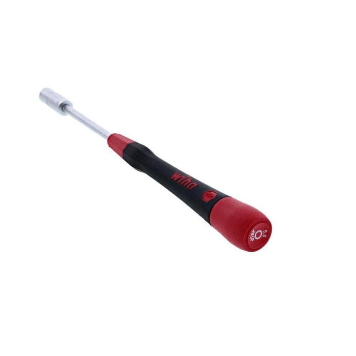 Wiha 26588 Nut Driver With Precision Soft PicoFinish Handle, Metric, 5.5 x 60mm
