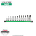 Milwaukee 13pc 1/4in. and 3/8in. Drive Tamper Proof TORX® Bit Socket Set, 48-22-9535, main product view