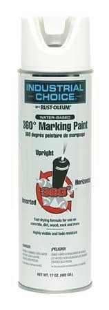 Industrial Choice 247837 Marking Paint,white,17 Oz.