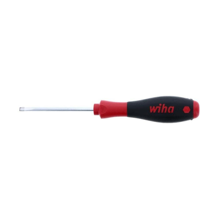Wiha 30218 Slotted Screwdriver with SoftFinish Handle, 4.5 x 80mm