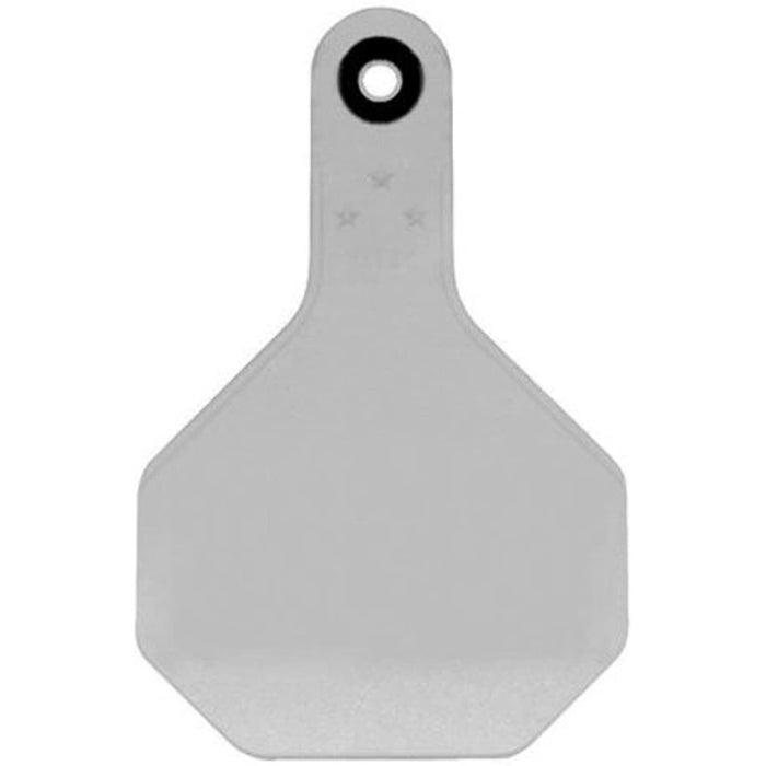 Y-Tex 3 Star Medium White Blank Tag Numbered 1-25