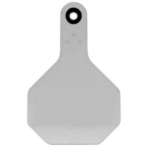 Y-Tex 3 Star Medium White Blank Tag Numbered 1-25