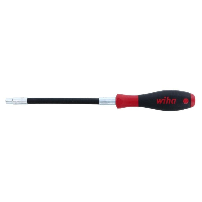 Wiha 37236 Long Flexible Shaft Nut Driver with SoftFinish Handle, Metric, 5.5 x 150mm