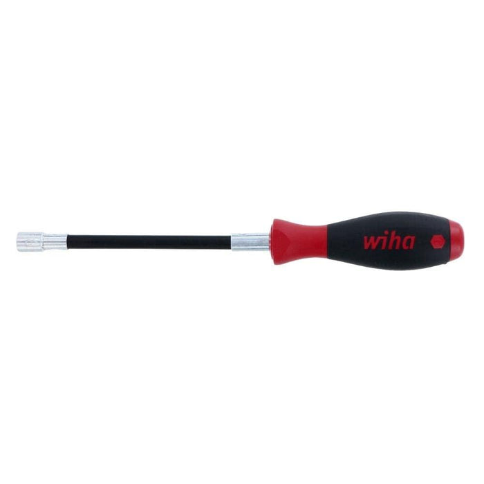 Wiha 37239 Long Flexible Shaft Nut Driver with SoftFinish Handle, Metric, 8.0 x 150mm
