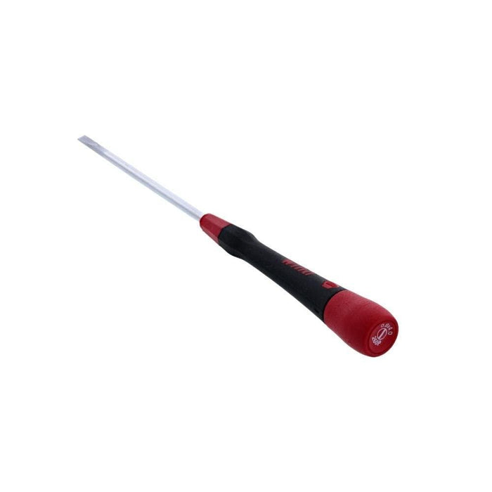 Wiha 26079 Slotted Screwdriver with PicoFinish Handle, 4.0 x 100mm