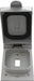 Cantex Rectangle PVC 1 gang 5 in. H X 2-7/8 in. W Toggle Cover