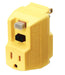Coleman Cable TRC Commercial, Light Industrial, Residential PVC GFCI Plug 5-15P 2 Pole 3 Wire