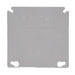 Cantex EZ Box New and Old Work Square PVC 2 gang Ring Cover Gray