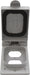 Cantex Rectangle PVC 1 gang 5 in. H X 2-7/8 in. W Box Cover