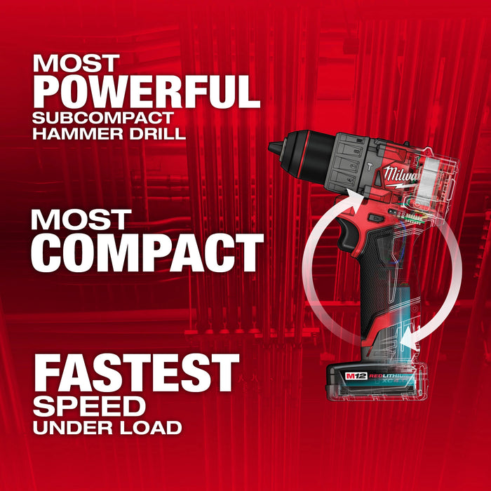 Milwaukee 3424-23 M12 FUEL™ 3-Tool Combo Kit