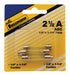 Bussmann 2-1/2 amps Fast Acting Glass Fuse 5 pk