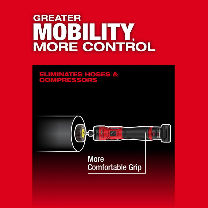Milwaukee 3486-22 M12 FUEL™ 1/4" Straight Die Grinder Kit