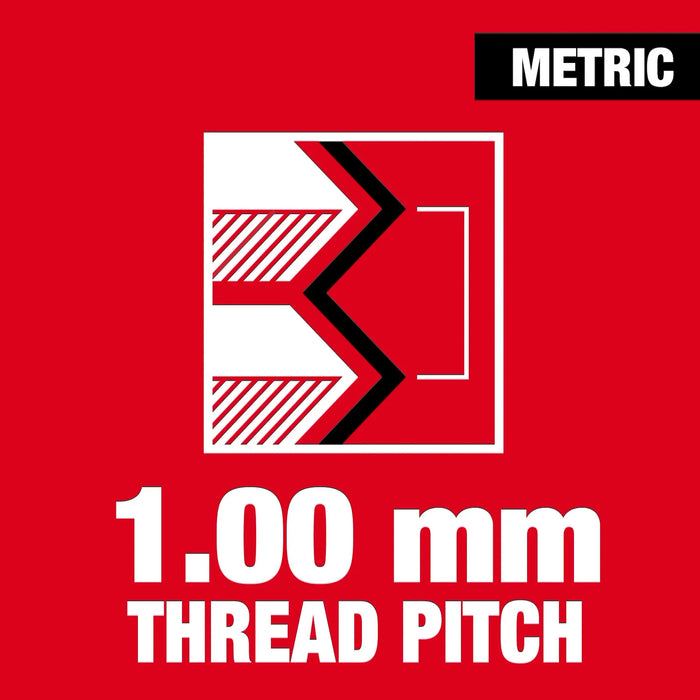 Milwaukee M6-1.00 mm 1-Inch Hex Threading Die 49-57-5336