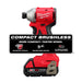 Milwaukee 3650-21CT M18™ Compact Brushless 1/4" Hex Impact Driver Kit