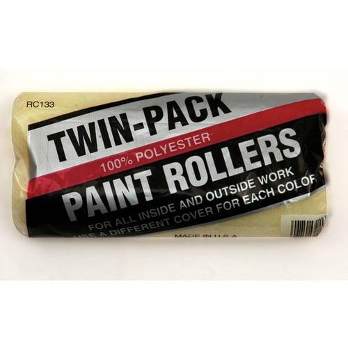 2-pack RR 938 0900 Linzer Project Select 9 In. x 3/8 In. Knit Fabric Roller Cover