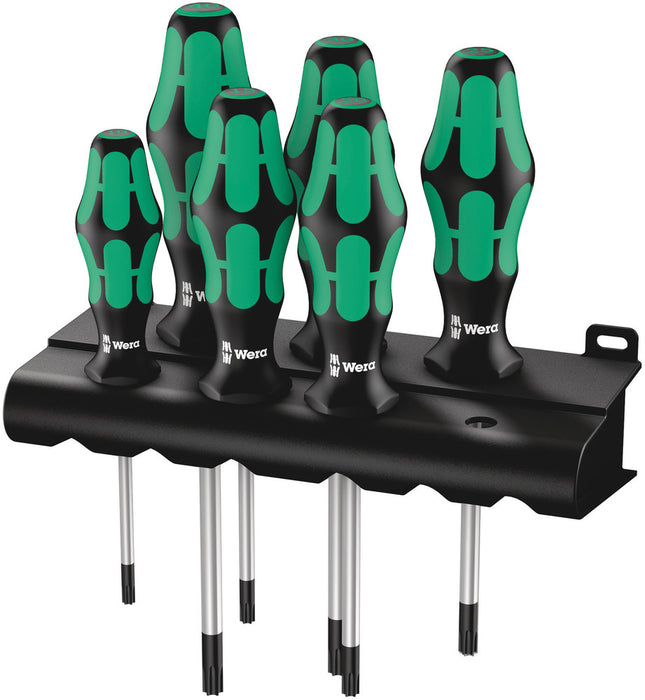 367/6 TORX® Screwdriver set Kraftform Plus and rack