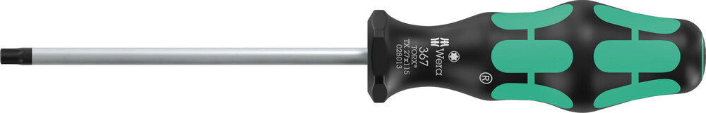 Wera 367 TORX® BO Screwdriver for tamper-proof TORX® screws, TX 27 x 115 mm 05138264001, view 2