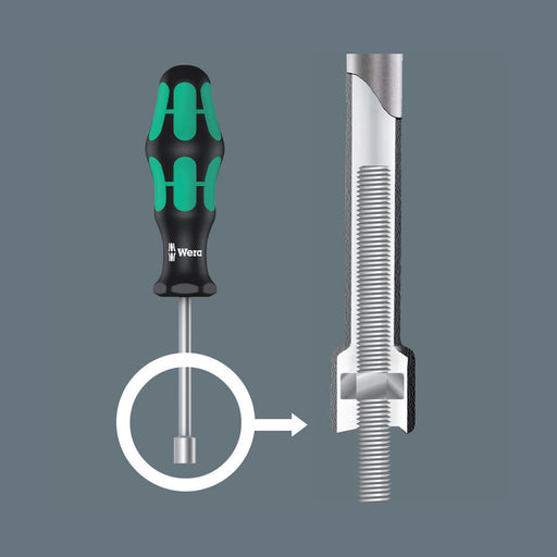 Wera 395 HO/3 Sanitary Nutdriver set, 3 pieces 05134275001, view 2