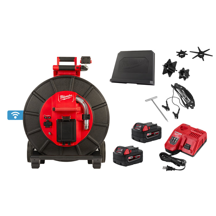 Milwaukee 3974-22 M18™ 200’ Stiff Modular Pipeline Inspection System