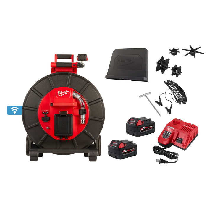 Milwaukee 3974-22 M18™ 200’ Stiff Modular Pipeline Inspection System