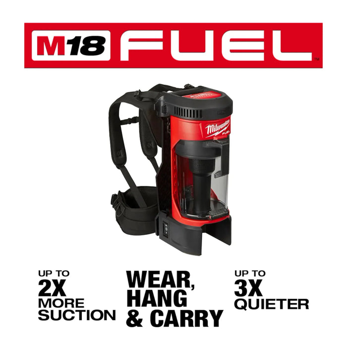 Milwaukee M18 FUEL™ 3-in-1 Backpack Vacuum 0885-20