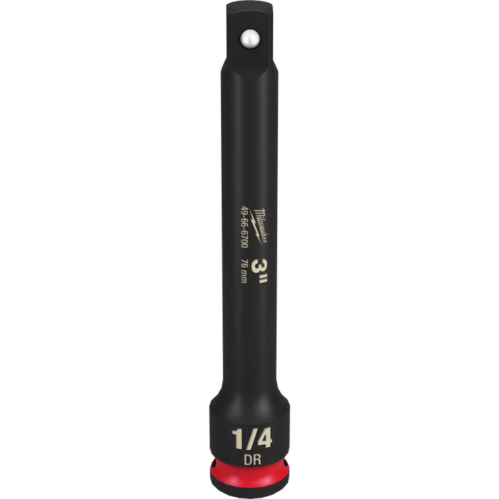 Milwaukee SHOCKWAVE™ Impact Duty 1/4in. Drive 3in. Extension, 49-66-6700, main product view