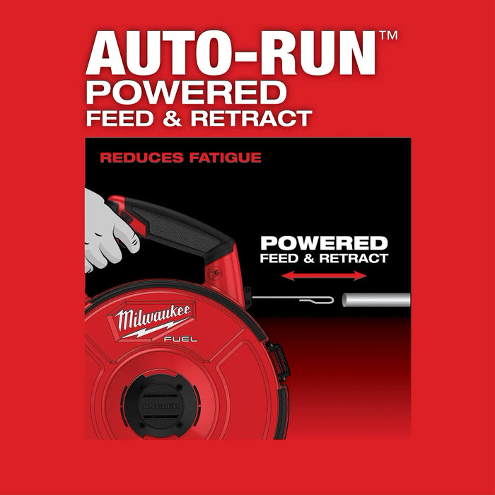 Milwaukee M18 FUEL™ ANGLER™ Pulling Fish Tape Powered Base (Tool-Only) 2873-20