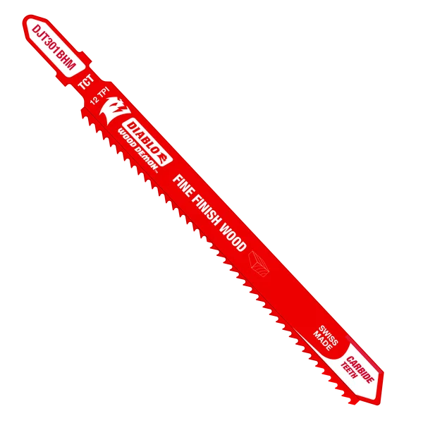 Diablo 4-5/8 in. 12TPI Wood Demon Carbide Teeth Jig Saw Blade for Fine Finish Wood
