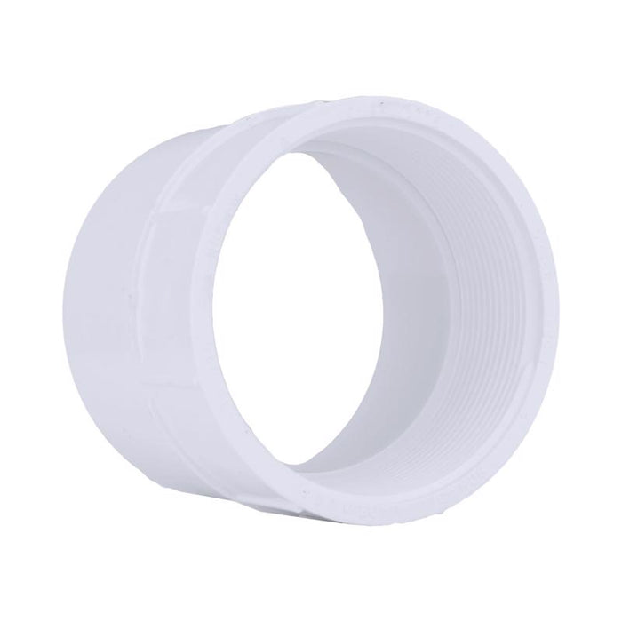 Charlotte Pipe Schedule 40 4 in. Slip X 4 in. D FPT PVC Adapter 1 pk