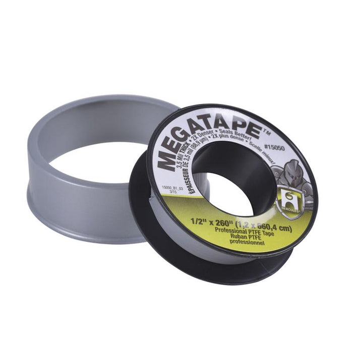 Hercules Megatape Gray 1/2 in. W X 260 in. L PTFE Tape