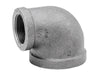 Anvil 2 in. FPT X 1-1/2 in. D FPT Galvanized Malleable Iron Elbow