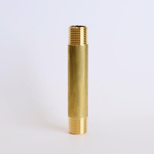 ATC 3/8 in. MPT X 3/8 in. D MPT Yellow Brass Nipple 3-1/2 in. L