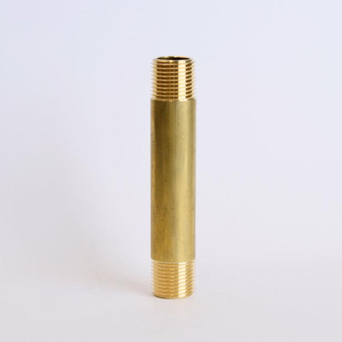 ATC 3/8 in. MPT X 3/8 in. D MPT Yellow Brass Nipple 3-1/2 in. L