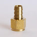 ATC Brass 1/4 in. D X 3/8 in. D Adapter 1 pk