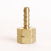ATC Brass 1/8 in. D X 1/8 in. D Adapter 1 pk